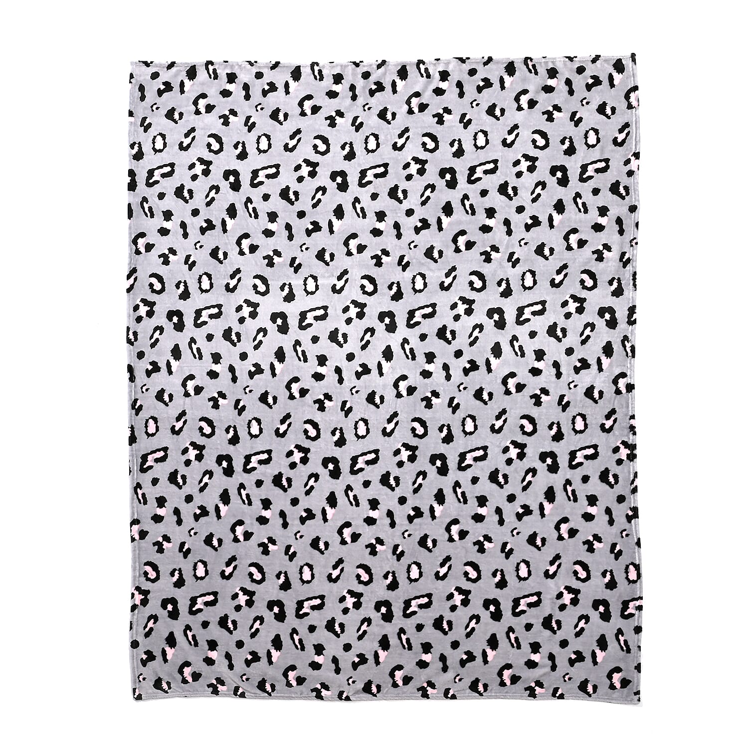 Cosytime Zebra 270gsm Flannel Blanket (Size 200x150 cm) - Zebra & White