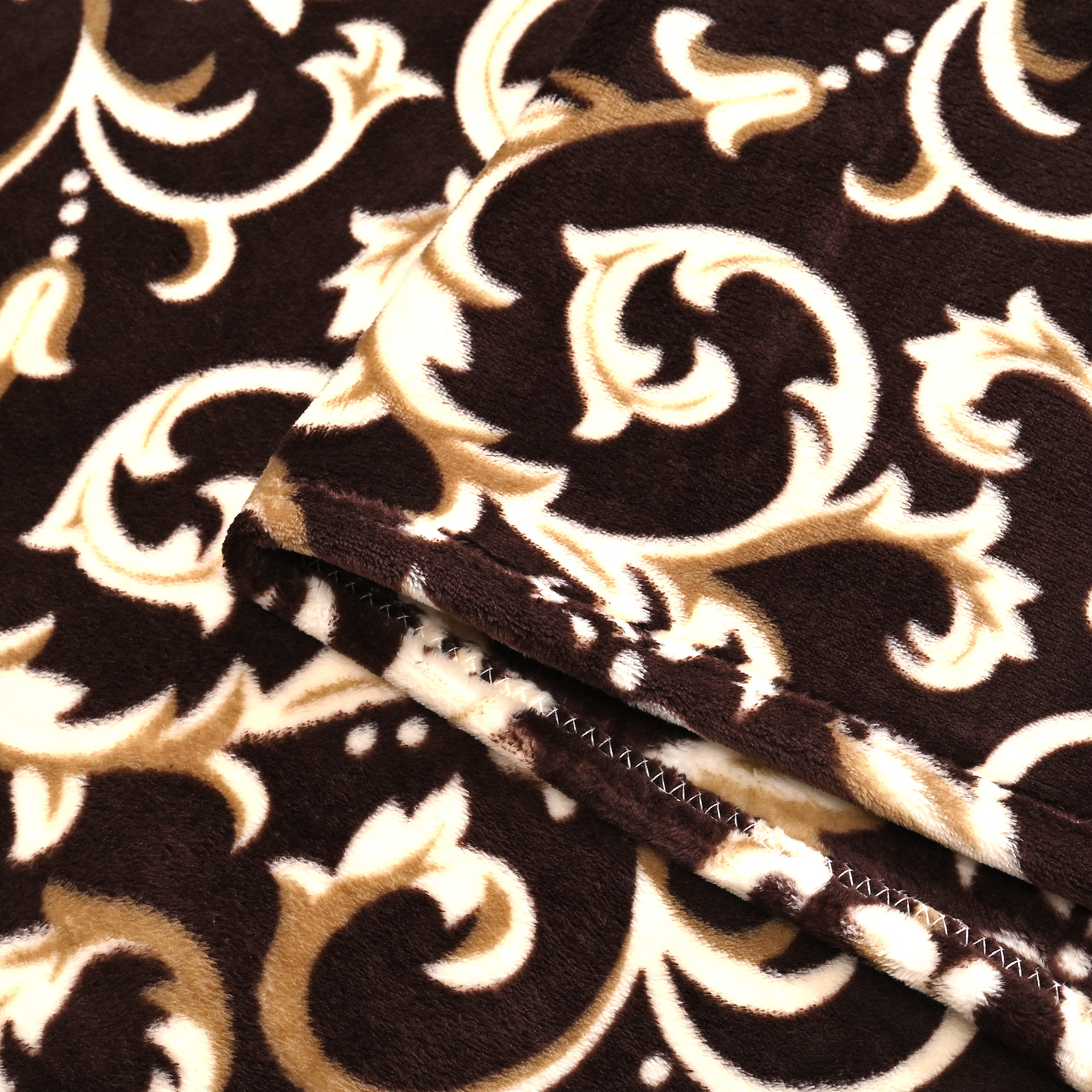 Cosytime 270gsm Blanket (Size 200x150 cm) - Brown