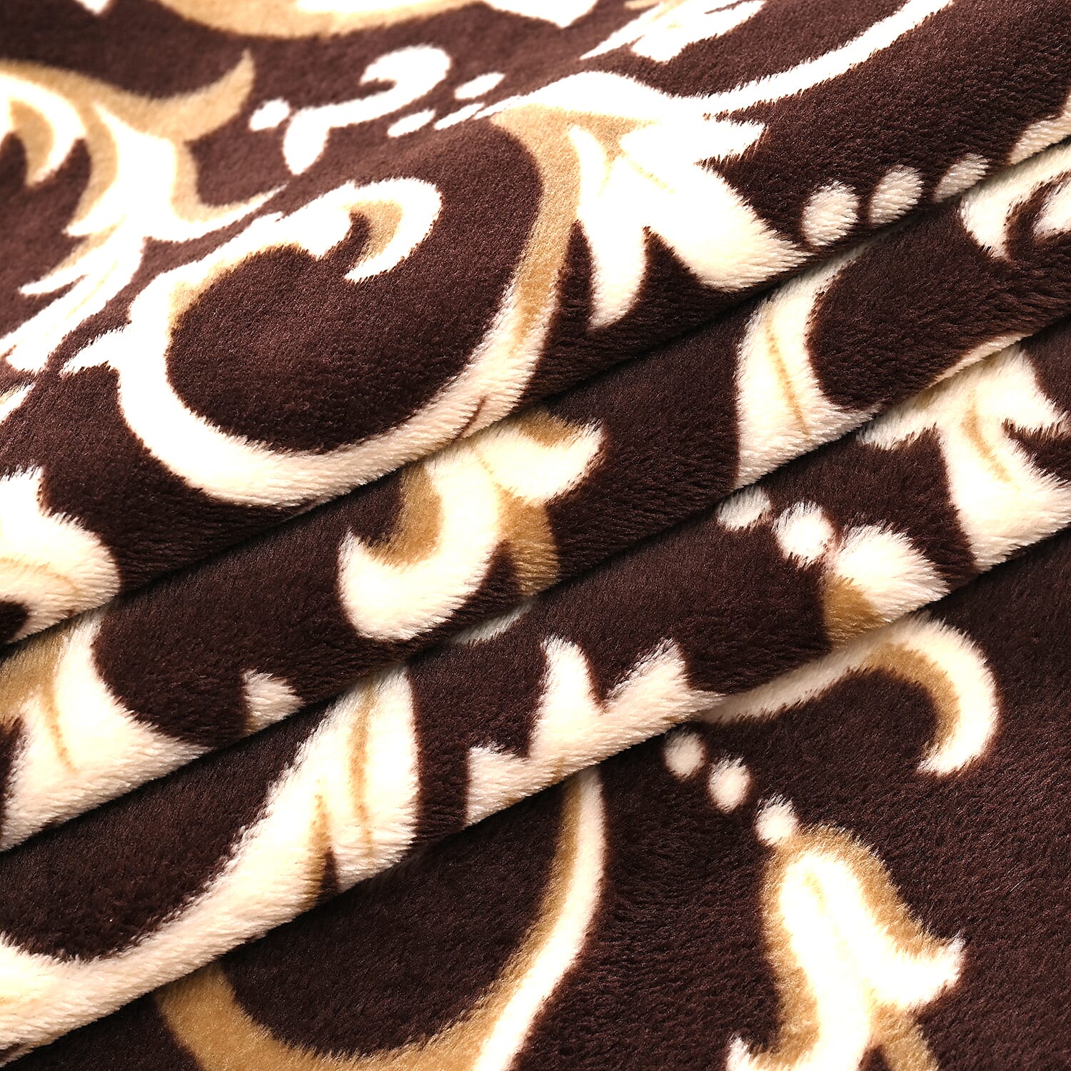 Cosytime 270gsm Blanket (Size 200x150 cm) - Brown