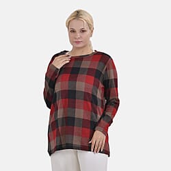 La Marey Printed Jersey Top