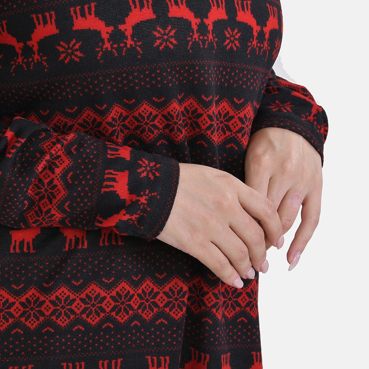 La Marey Jersey Top Size 8-20 - Black & Elk