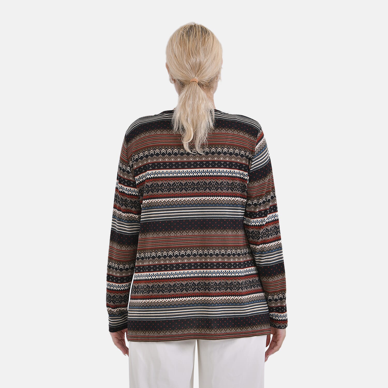 La Marey Jersey Top Size 8-20 - Brown