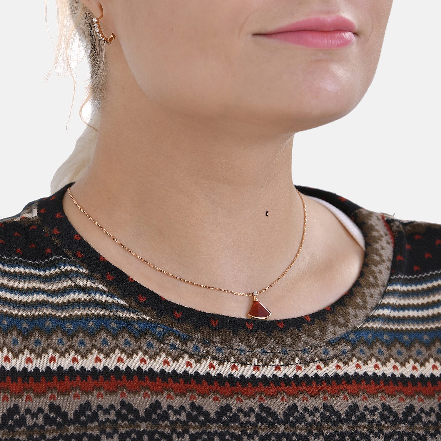 La Marey Jersey Top Size 8-20 - Brown