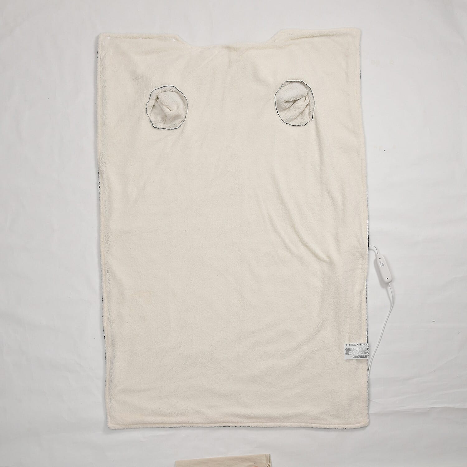 Luxurious Super Cozy Double Layer Electric Heated Blanket 220gsm - Blue