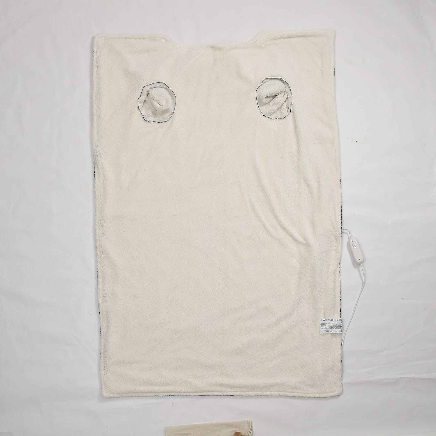 Luxurious Super Cozy Double Layer Electric Heated Blanket 220gsm - Blue