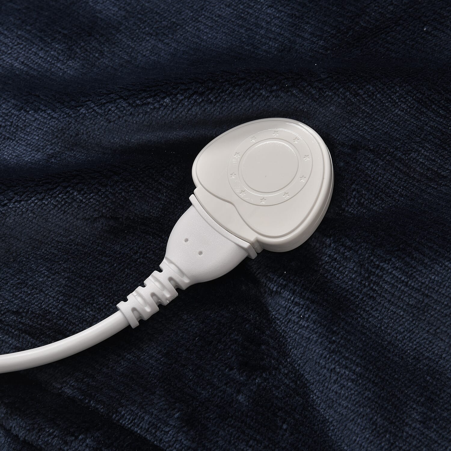 Luxurious Super Cozy Double Layer Electric Heated Blanket 220gsm - Blue