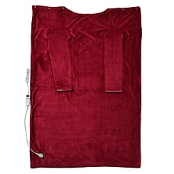 Double-Layer Electric Heated Blanket with Sleeves