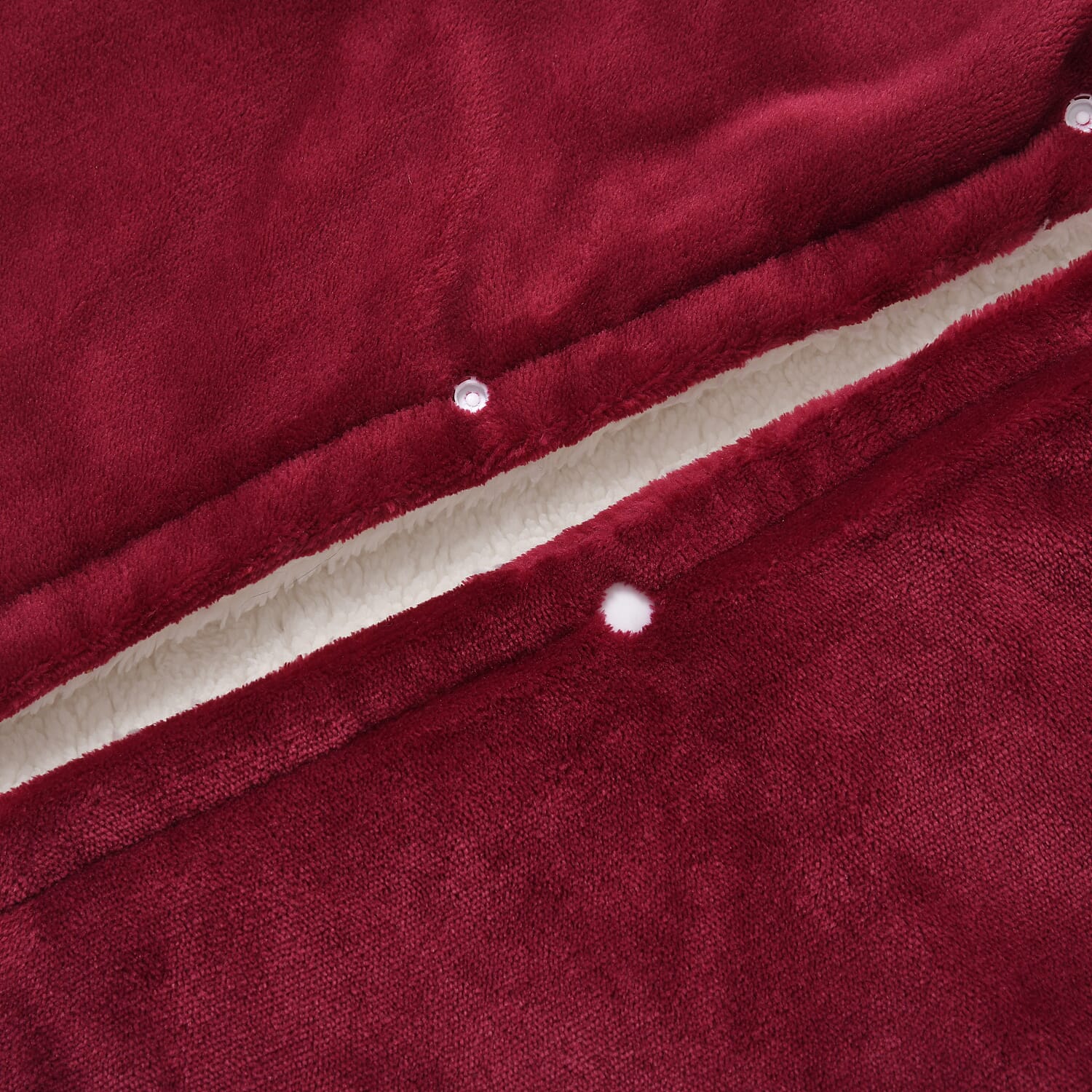 Luxurious Super Cozy Double Layer Electric Heated Blanket 220gsm - Red