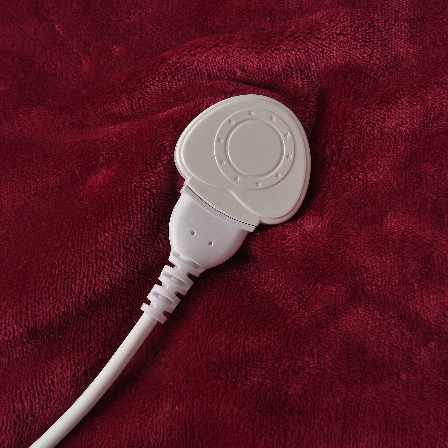 Luxurious Super Cozy Double Layer Electric Heated Blanket 220gsm - Red