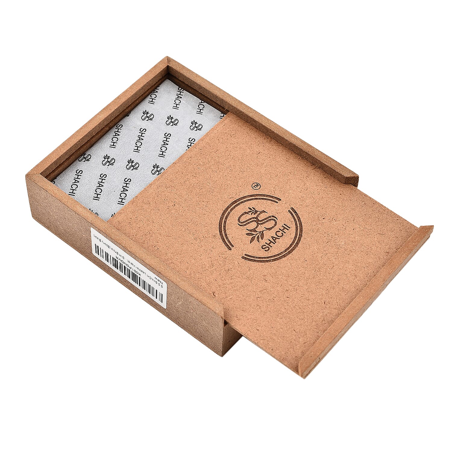 Cow Leather Wallet (Size 1x1x1 cm) - Black