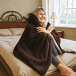 Electric Heated Double Layer Sherpa Blanket