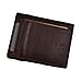 Leather Card Case (Size 1x1x1 cm) - Chocolate Brown