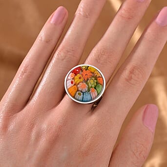 https://tjcuk.sirv.com/Products/78/1/7819435/Multi-Color-Murano-Glass-Ring-Pure-White-Stainless-Steel-5-00-pc-5-000_7819435_1.jpg?w=342&h=342