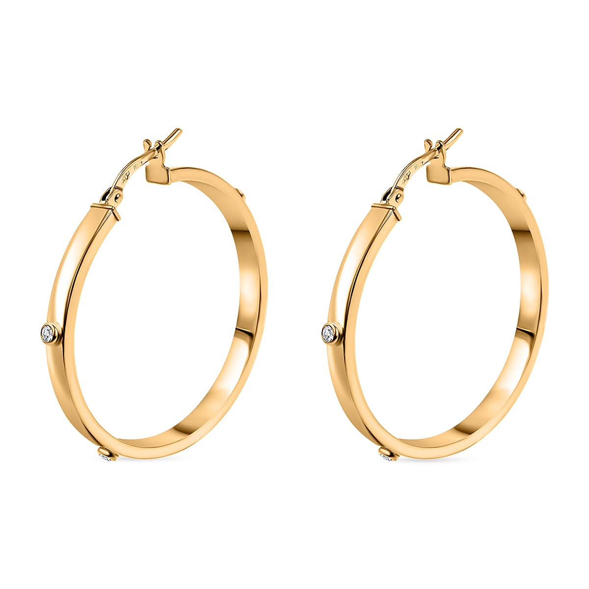 9ct Gold Cirlce stud earrings, 9k yellow gold round minimal, hoop studs, 9k fashion gold earrings, big circles, large hoops