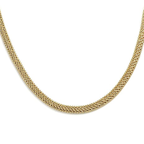 Maestro Collection - 9K Yellow Gold Rope Necklace (Size - 20), Gold Wt. 13.00  Gms