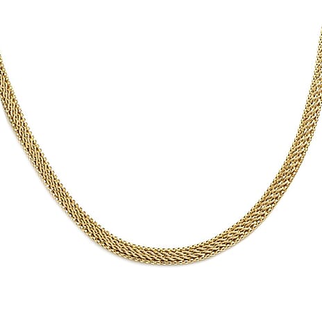 Maestro Collection - 9K Yellow Gold Rope Necklace (Size - 20), Gold Wt. 13.00  Gms