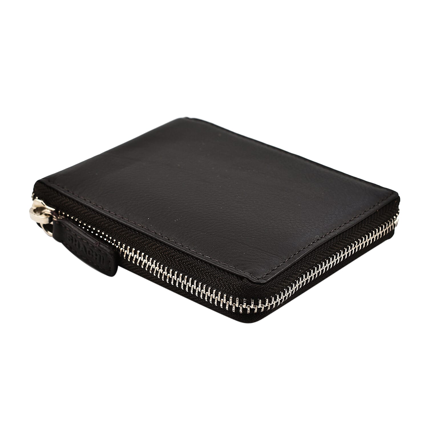 Cow Leather Wallet (Size 1x1x1 cm) - Chocolate Brown