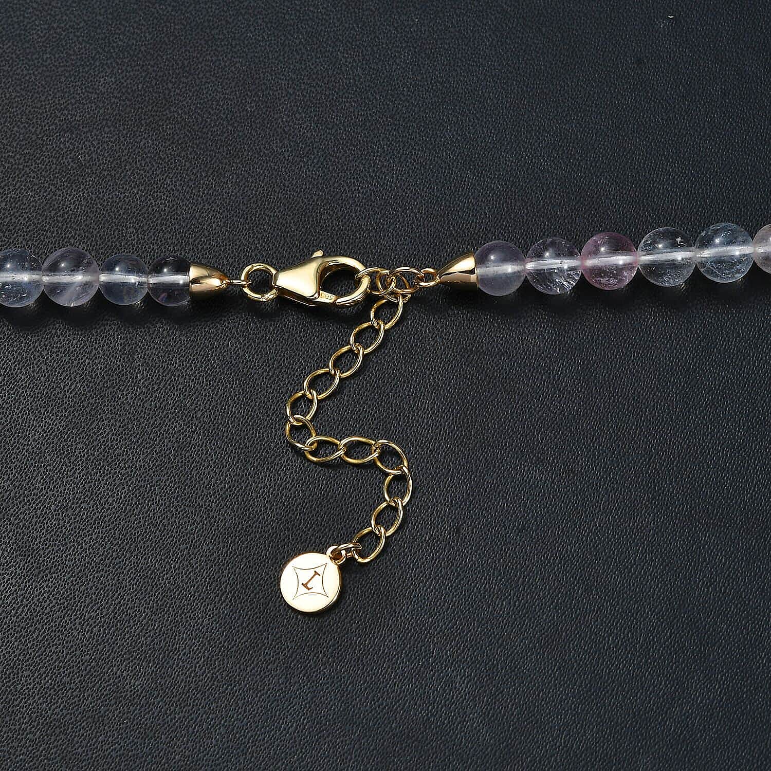 14K Yellow Gold  AA   Beryl  Beads Necklace (Size - 18) 90.00 ct,  Gold Wt. 1.87 Gms  90.000  Ct.