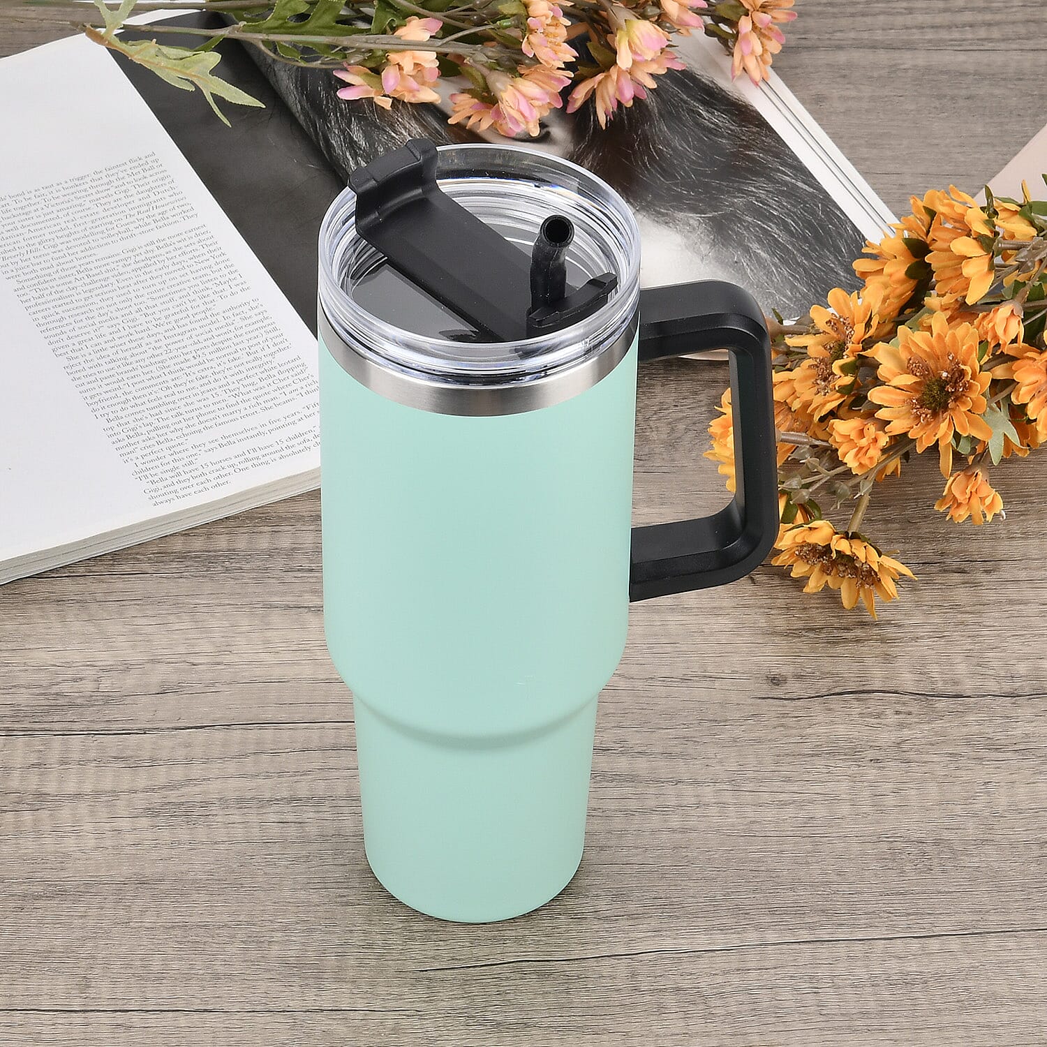 Coffee, Travel Mug and Tea Cup 1200ml - Turquoise