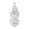 Brand New - Pixiu Pendant - Rhodium Overlay Sterling Silver