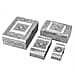 Oxidized Owl Design Nested Set of 4 Boxes