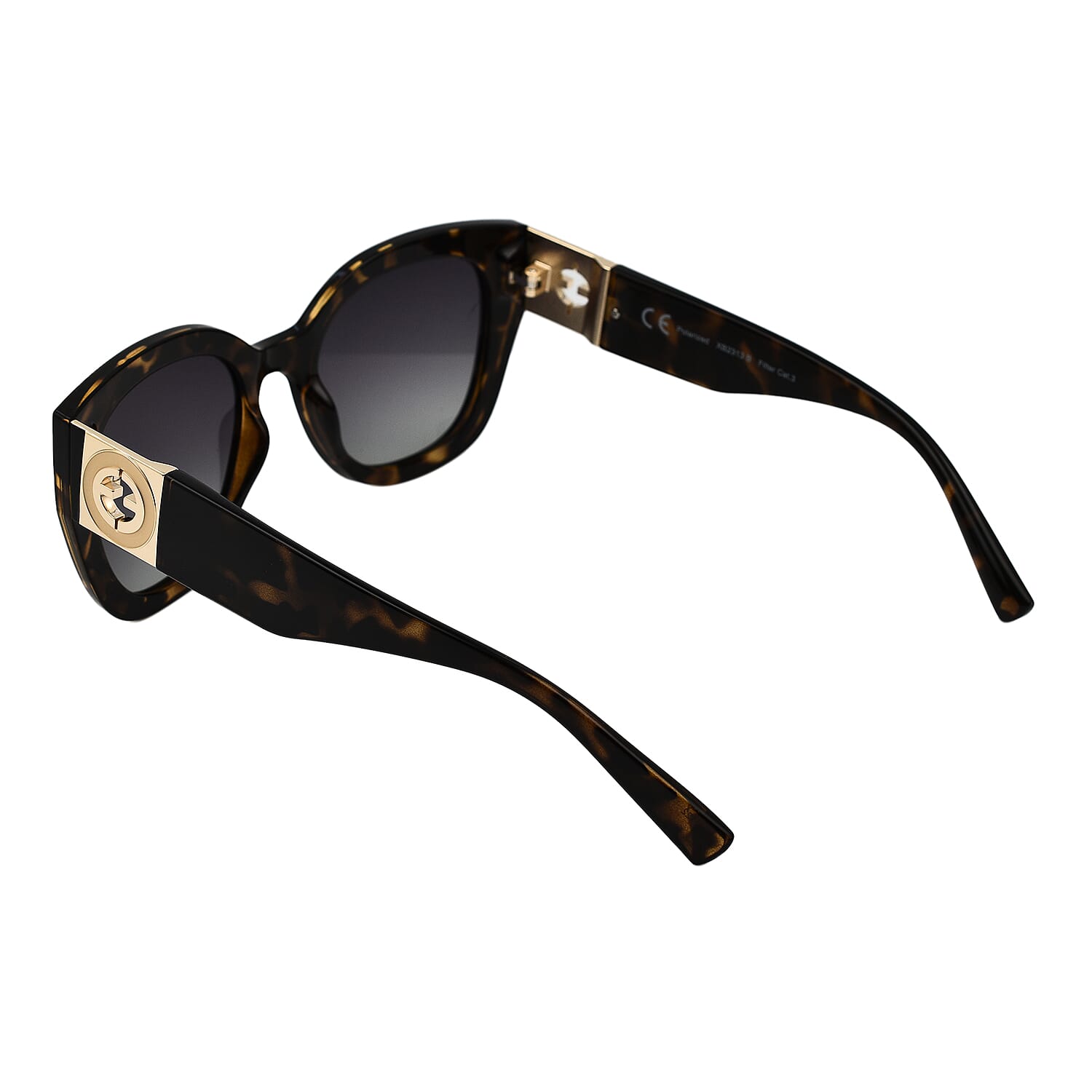 Ultra Polarizing UV 400 Protected Sunglasses with Blue Light Filter - Demi & Gold