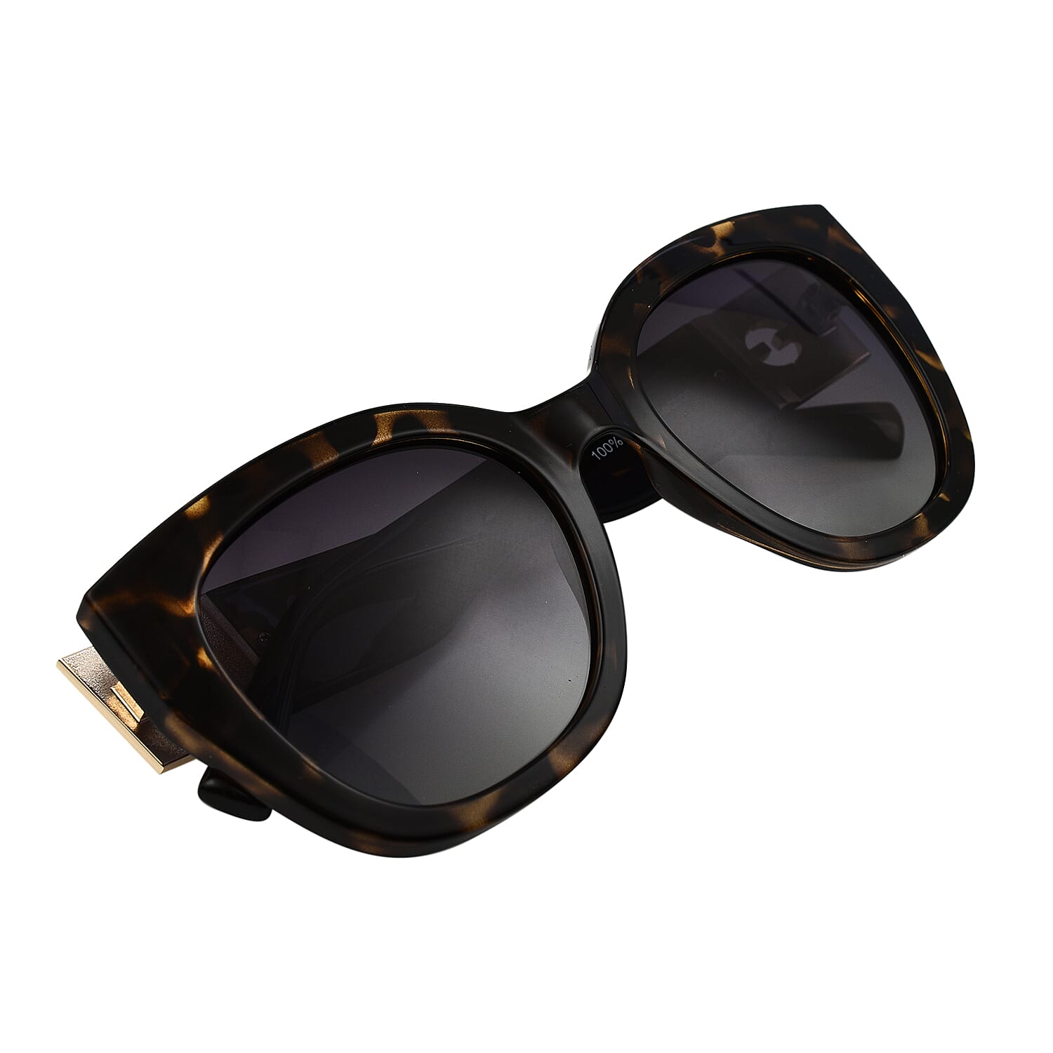 Ultra Polarizing UV 400 Protected Sunglasses with Blue Light Filter - Demi & Gold