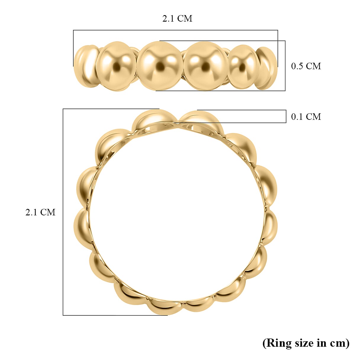 9K Yellow Gold  Fancy Ring,  Gold Wt. 1.61 Gms