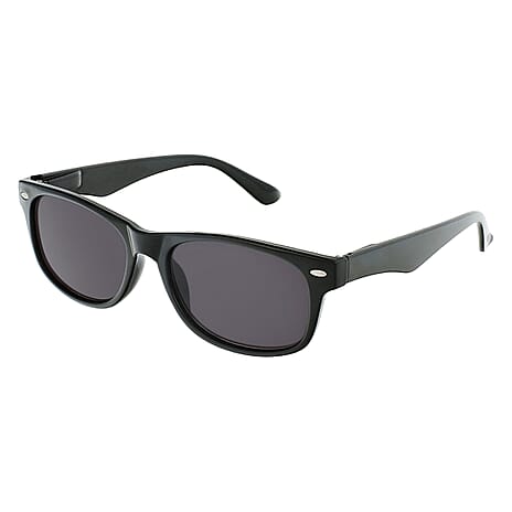 SWISS MADE UV 400 Protected Sunglasses & Premium Reading Glasses (Power 2.50) - Black