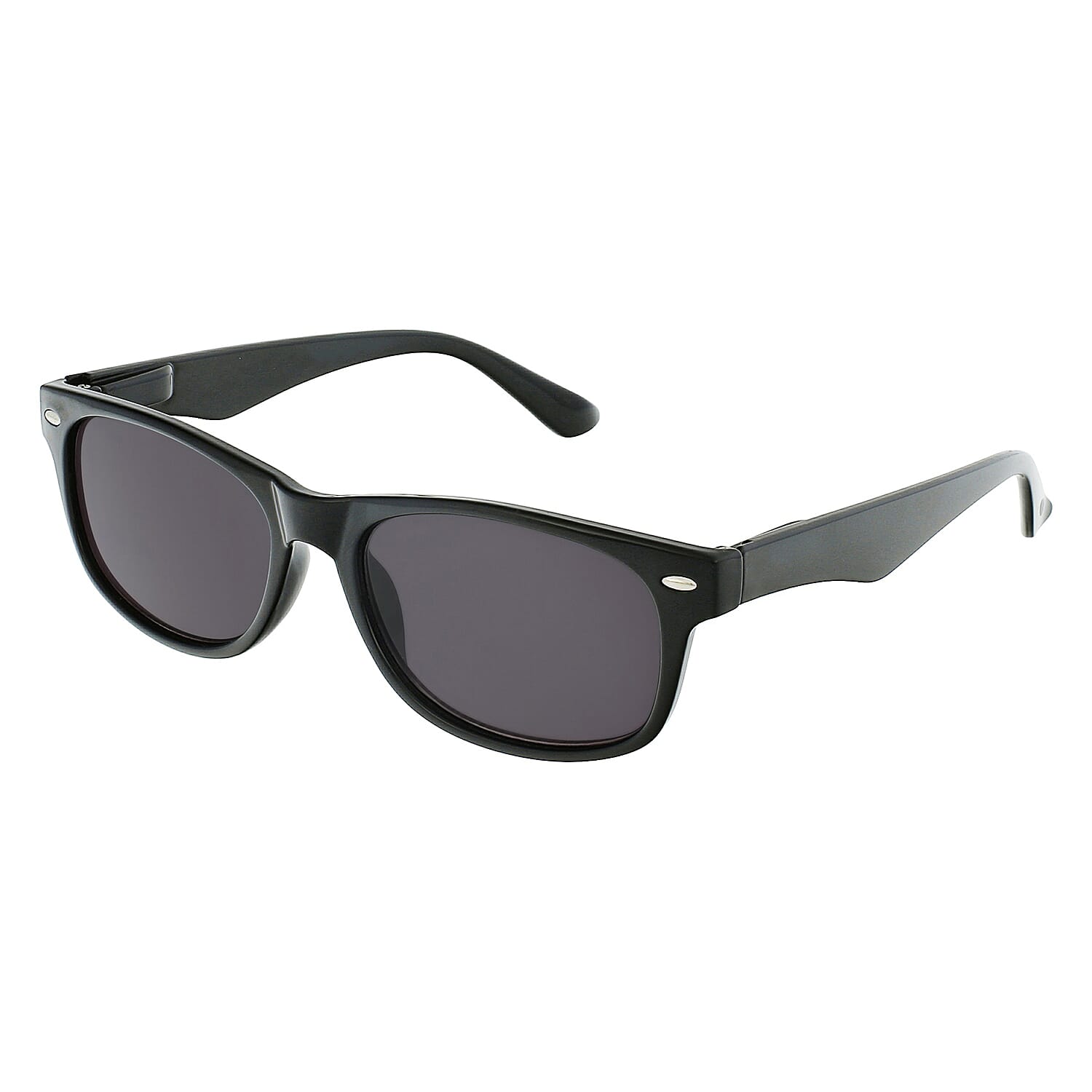 UV 400 Protected Sunglasses & Premium Sunreading Glasses (Power 2.50) - Black