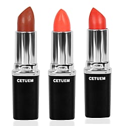 Cetuem Lipstick Trio Bundle Nudes ( Incl. Shade No.17,99,74)