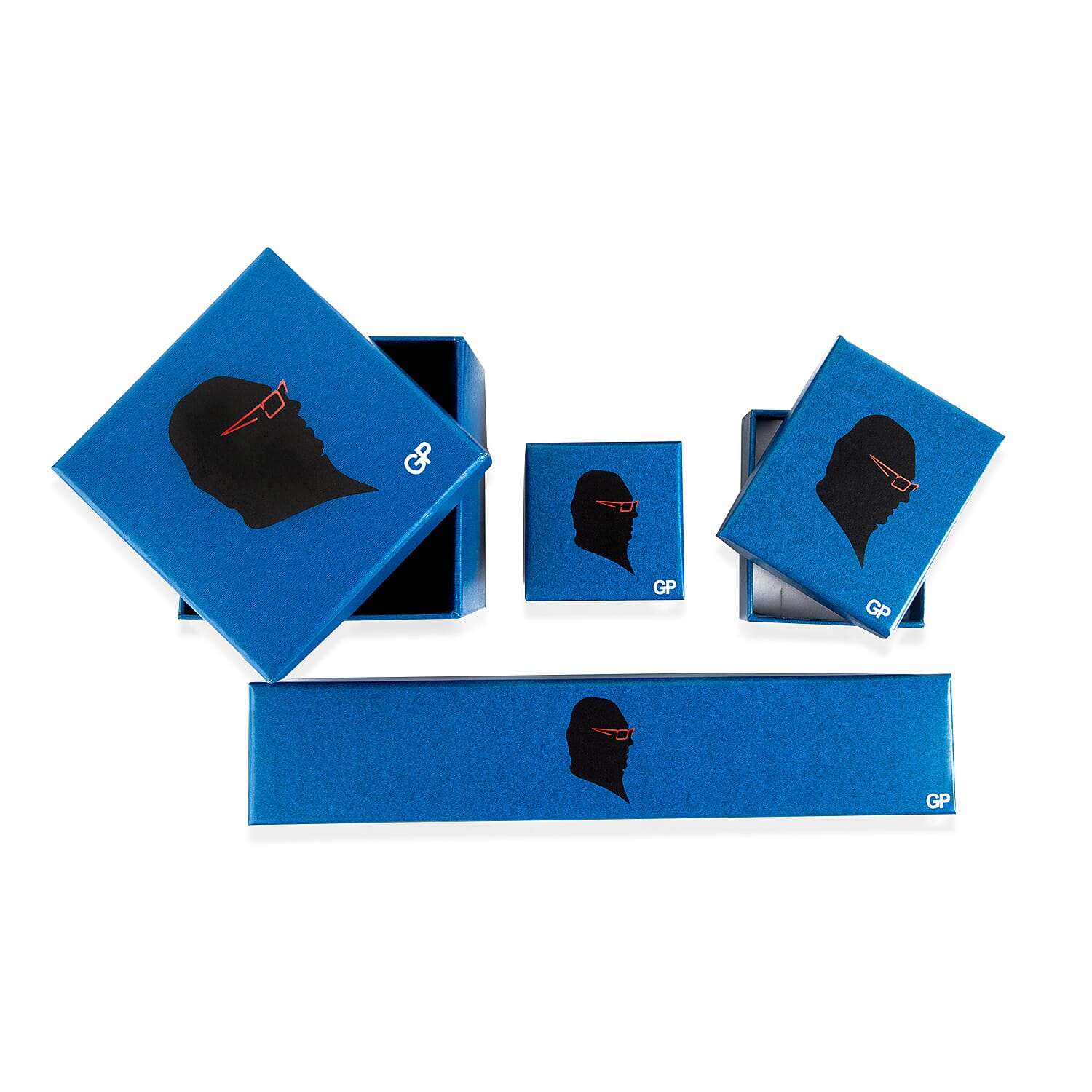 GP Sealife Collection - Larimar, Paraiba Apatite & Boi Ploi Black Spinel Bracelet (Size - 7.5) in Rhodium Overlay Sterling Silver 11.06 Ct