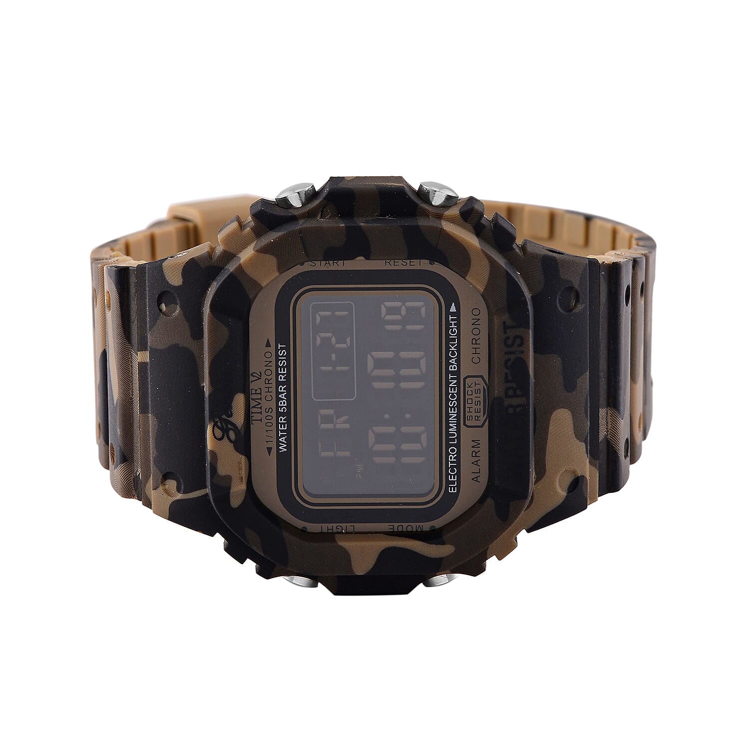 GENOA TIME V2, Electronic Movement Ladies Watch - Khaki