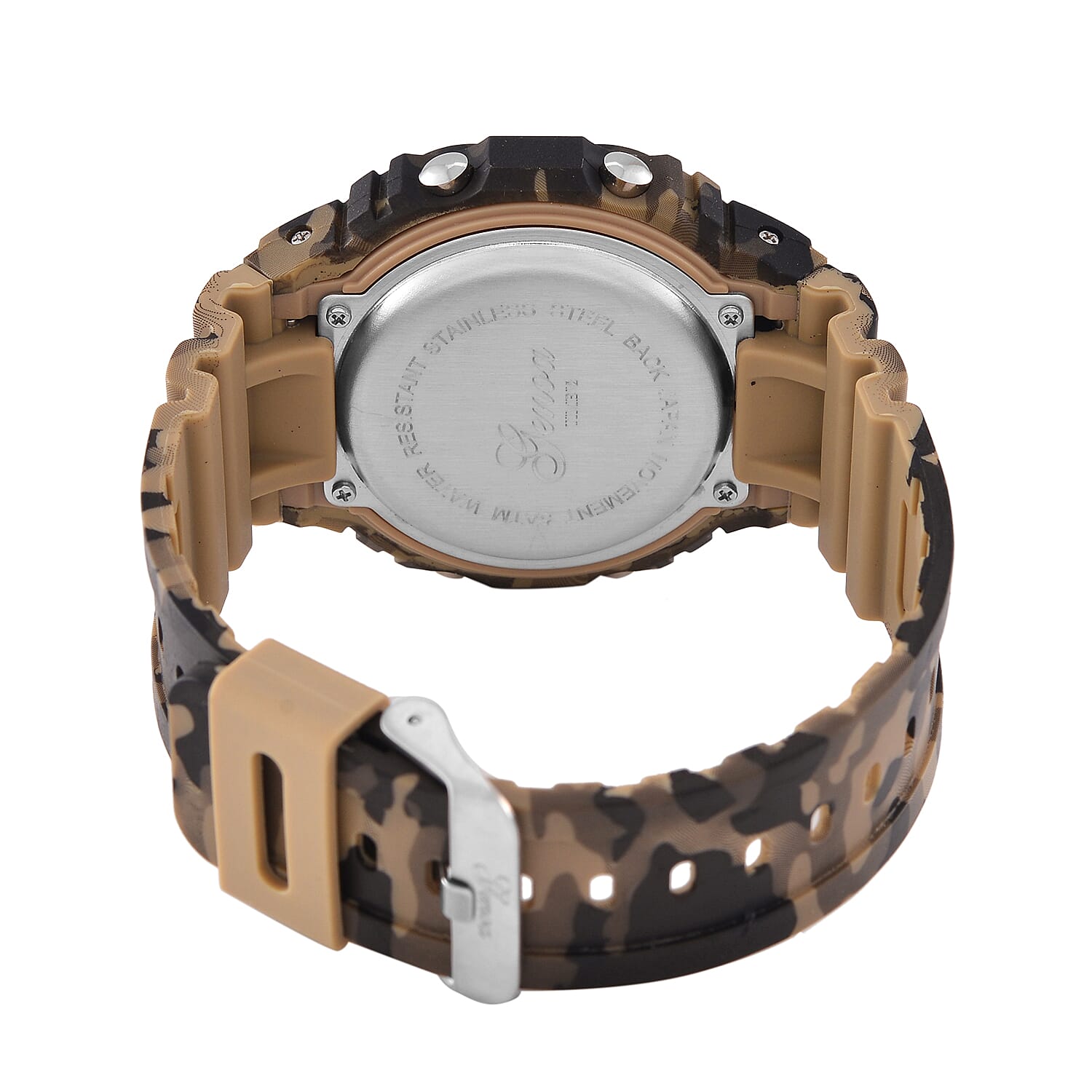 GENOA TIME V2, Electronic Movement Ladies Watch - Khaki