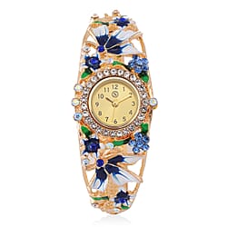 STRADA Japanese Movement Bangle Ladies Watch