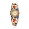 STRADA Japan Movt. Multi-Colour Crystal and Enamelled Bangle Watch