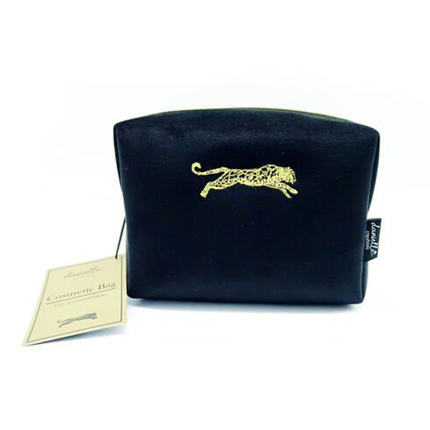 Danielle 5 Piece Set - Eyemask & Earplugs, Compact Mirror, Shower Cap, Manicure Set and Cosmetic Bag