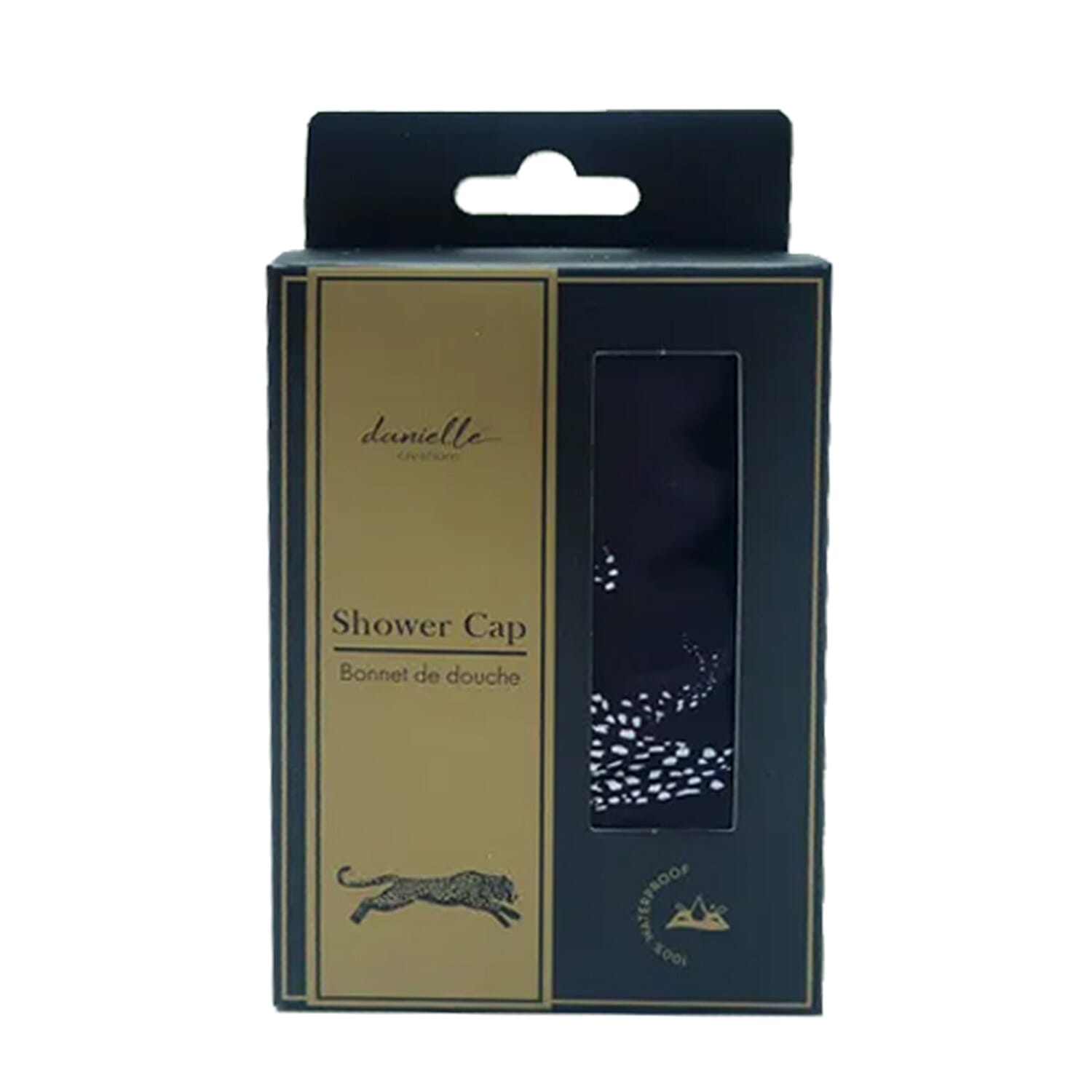 Danielle 5 Piece Set - Eyemask & Earplugs, Compact Mirror, Shower Cap, Manicure Set and Cosmetic Bag