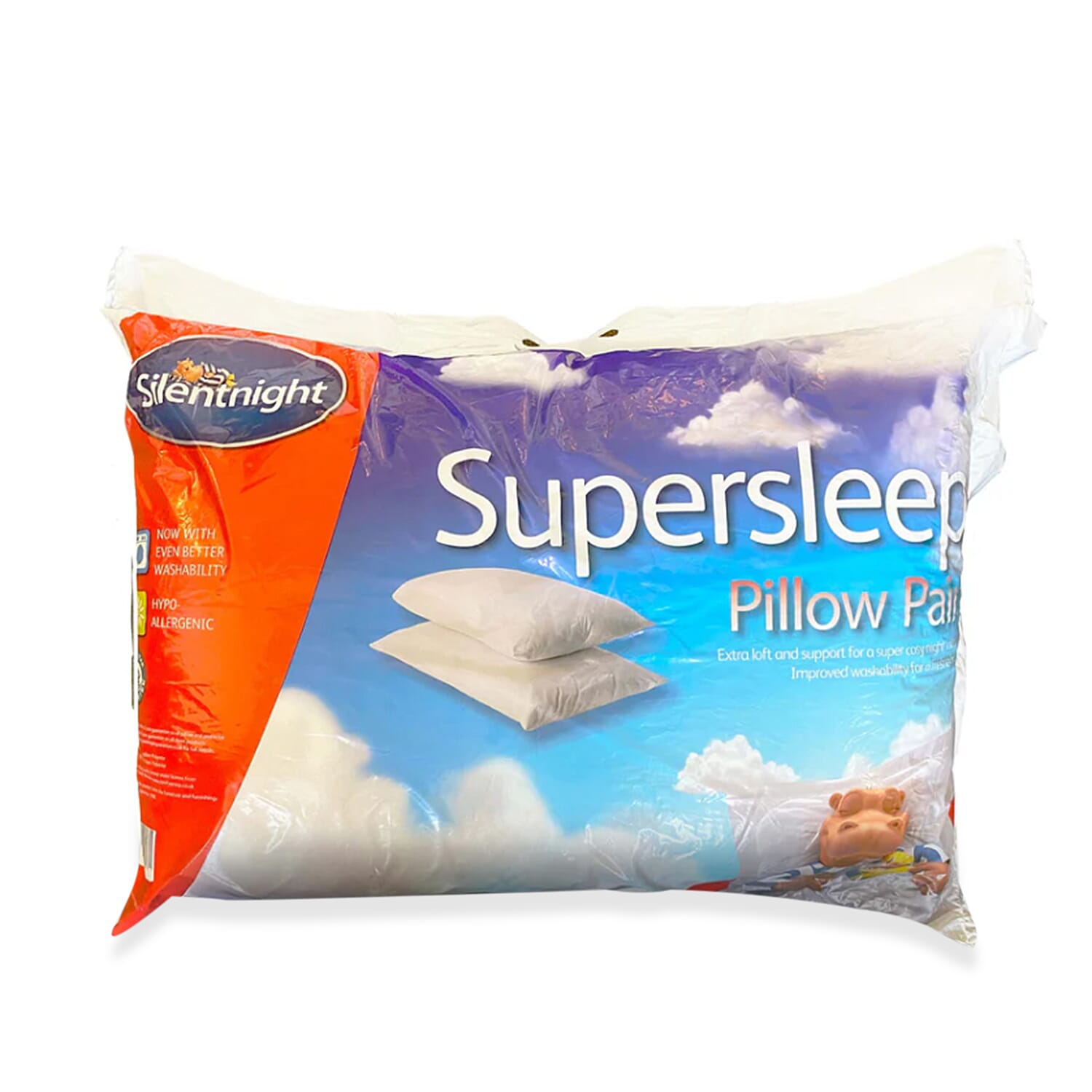 Silentnight Super Sleep Pillow Pair - White