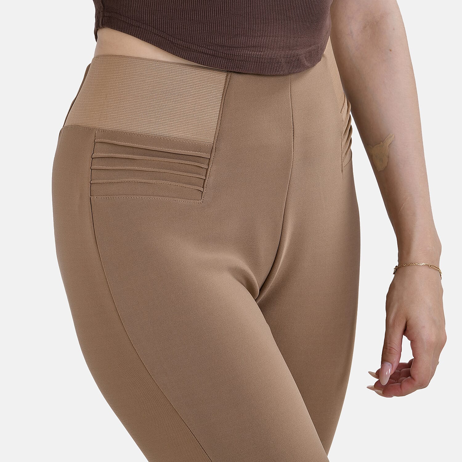 La Marey Solid Jean and Pant-Trouser