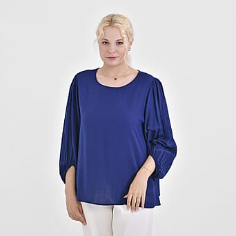 https://tjcuk.sirv.com/Products/78/2/7826331/Tamsy-Viscose-Solid-Top-Size-72x1-cm-Navy-Blue-Green_7826331_2.jpg?w=342&h=342