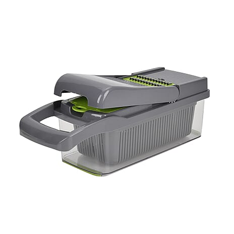 15-in-1 Vegetable Chopper - Grey & Green