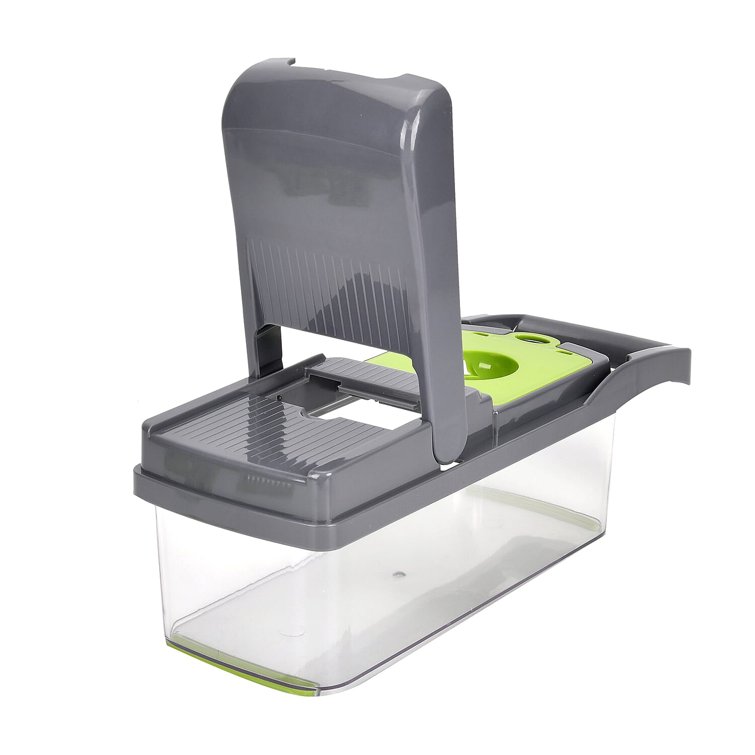 15-in-1 Vegetable Chopper - Grey & Green