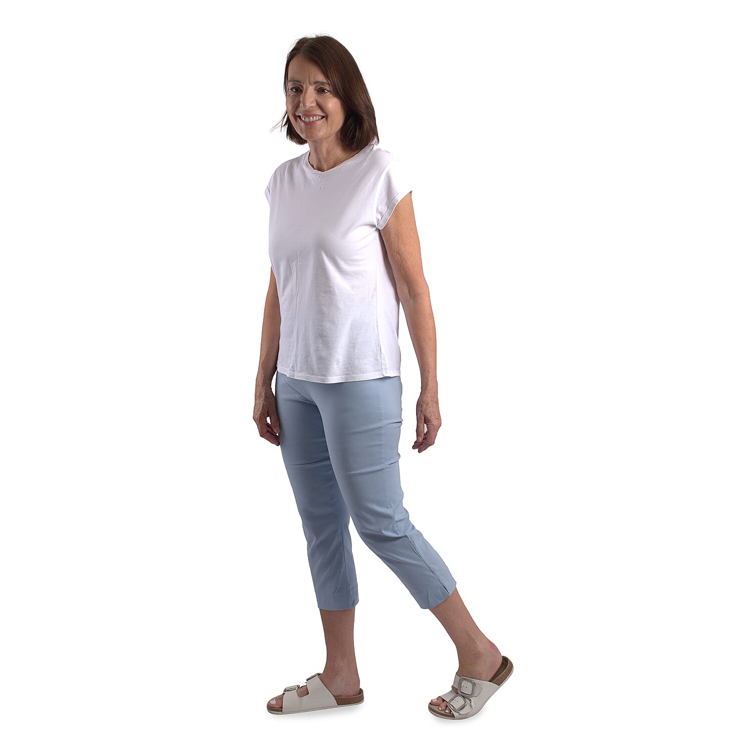 Pure and Natural Viscose Trousers - Black