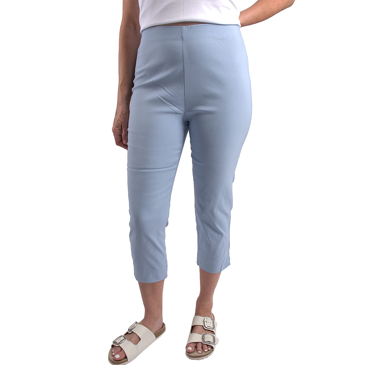 Pure and Natural Viscose Trousers - Black