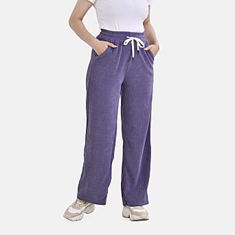 https://tjcuk.sirv.com/Products/78/2/7826541/Tamsy-Polyester-Solid-Jean-and-Pant-Trouser-Size-103x1-cm-Purple-Black_7826541_3.jpg?w=342&h=342