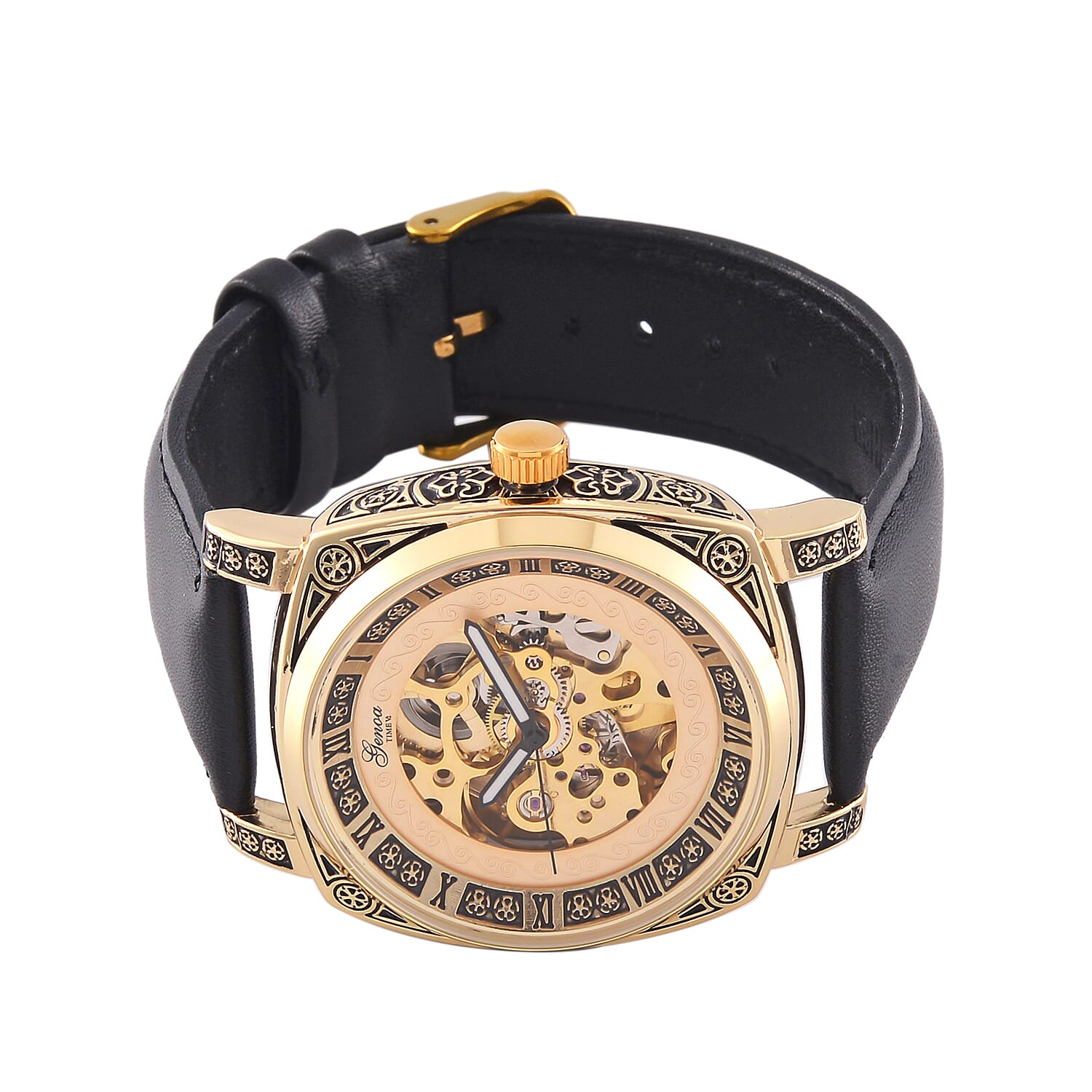 Designer Inspired - GENOA Automatic Mechanical Movement Watch with SKELETON Design - Limited Stock