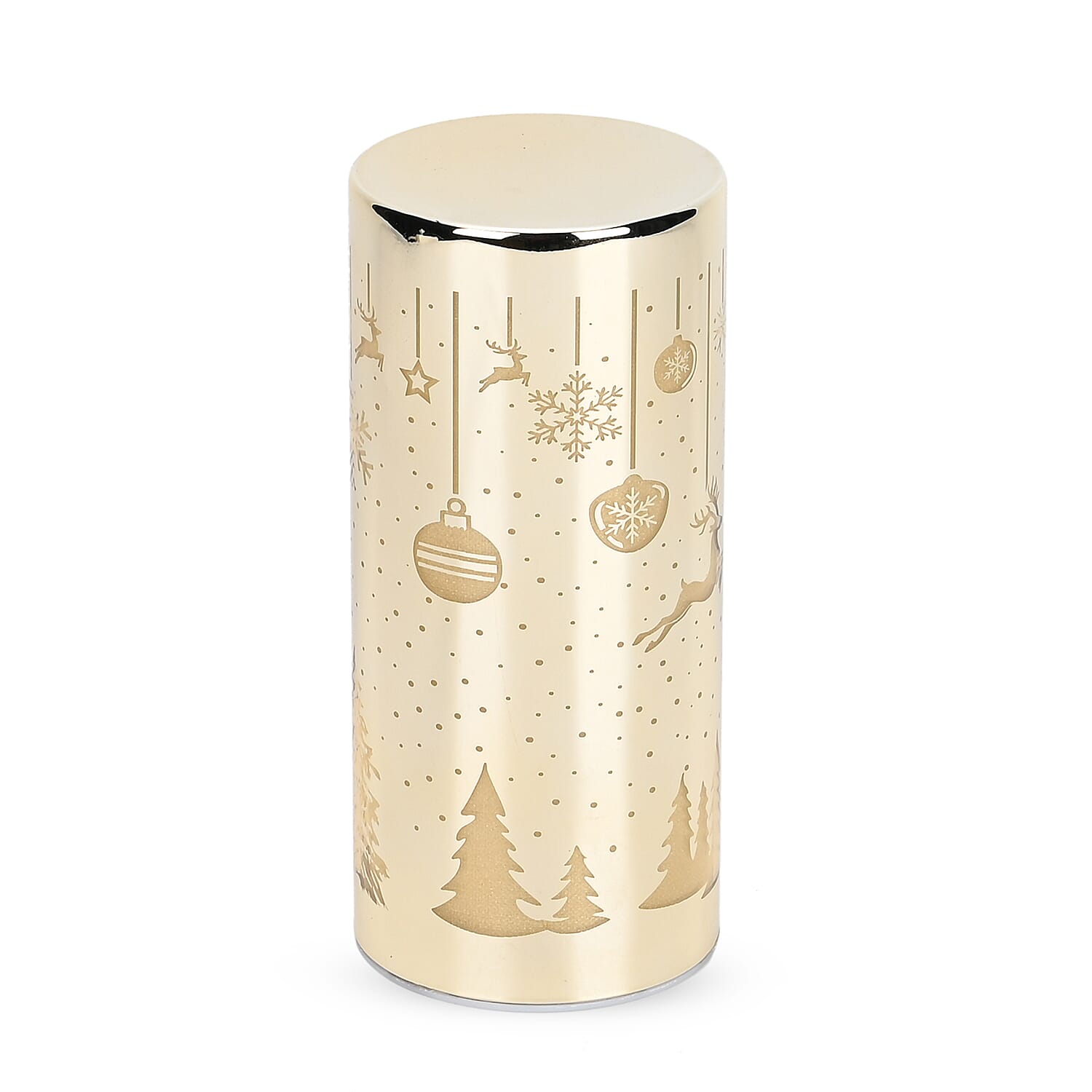 Flameless Glass LED Table Lamp