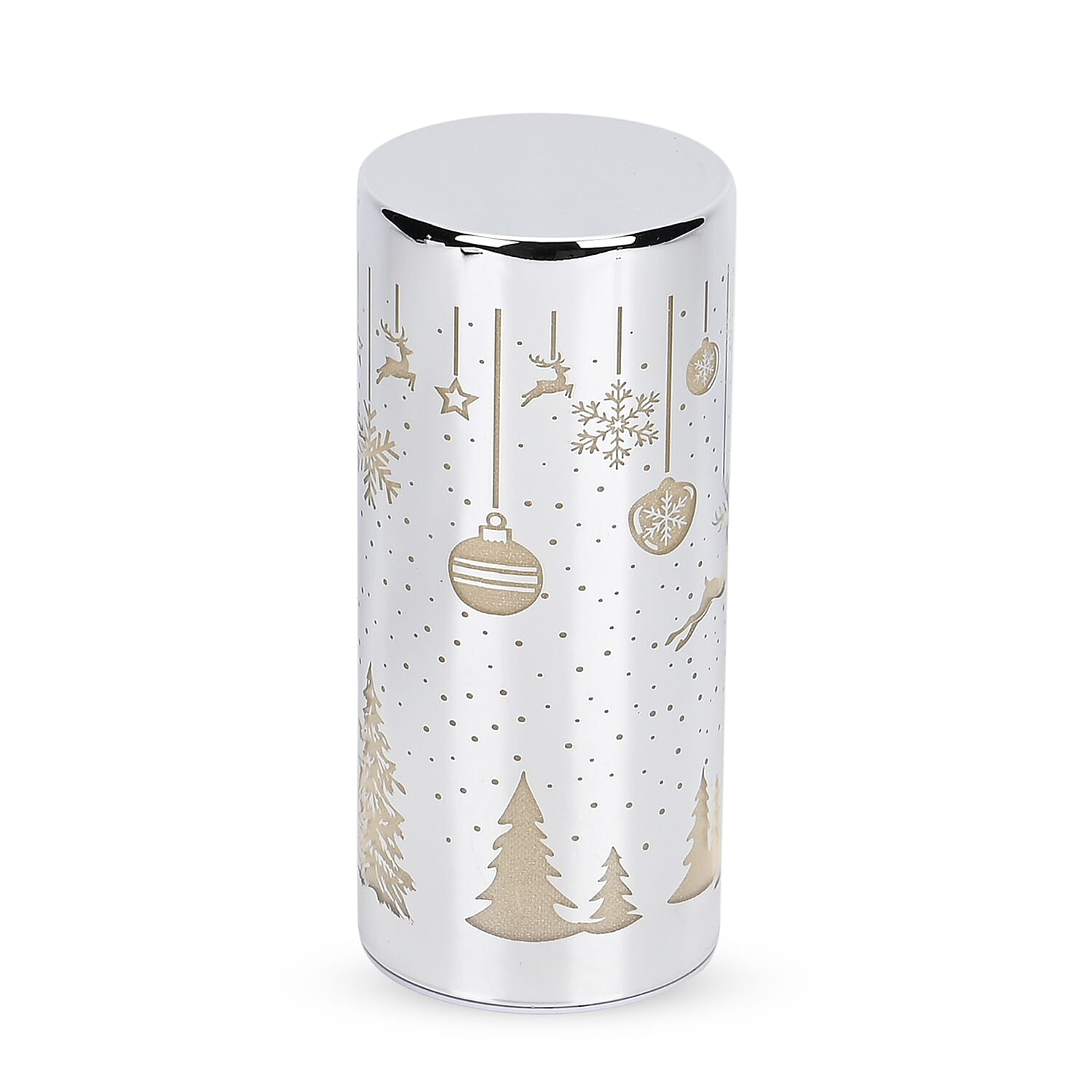 Christmas Lamp - Silver
