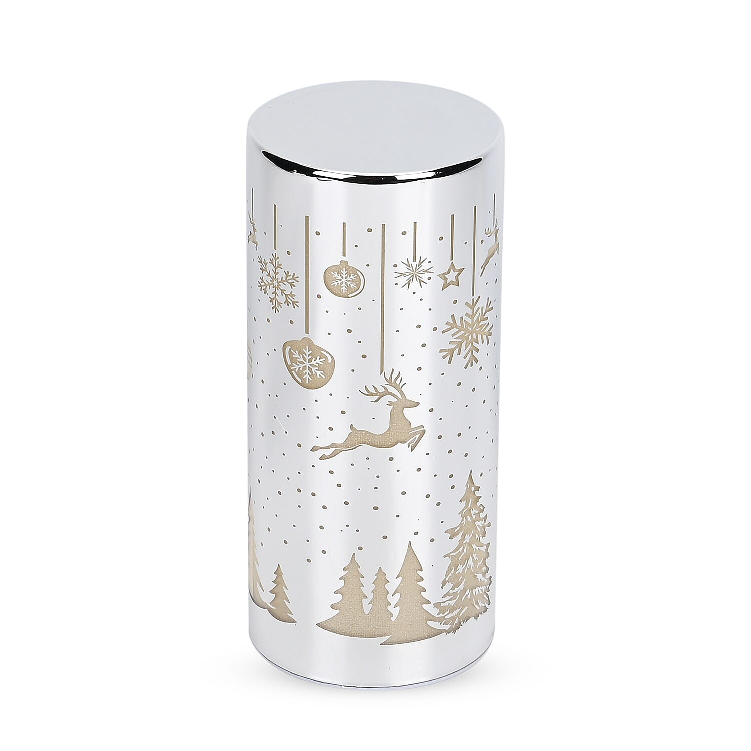 Christmas Lamp - Silver